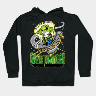 Alien Space Invaders Hoodie